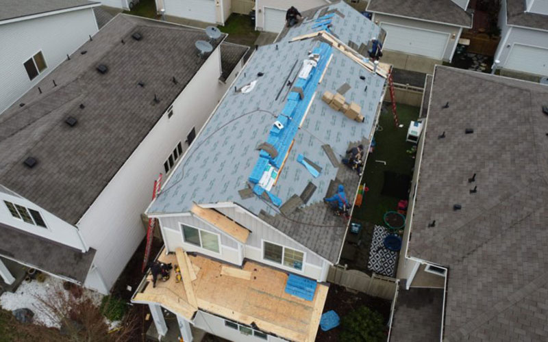 roof top view