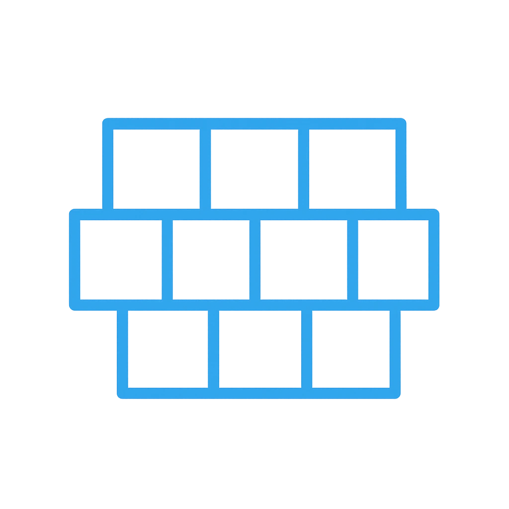 A1 roofing - Shingle Icon